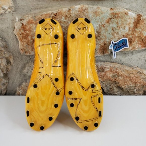 Under Armour Spotlight Lux MC 2.0 Football Cleats Size 13 Black Gold 3025082-002 - Picture 12 of 13